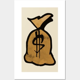 Money Bag Posters and Art